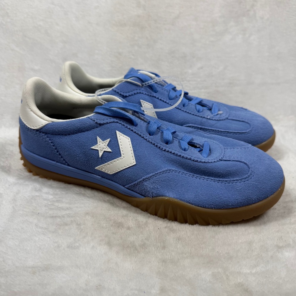 Converse Star Player 76 Blue Suede Gum Sole Sneakers A11504C Mens 7 Womens 8.5